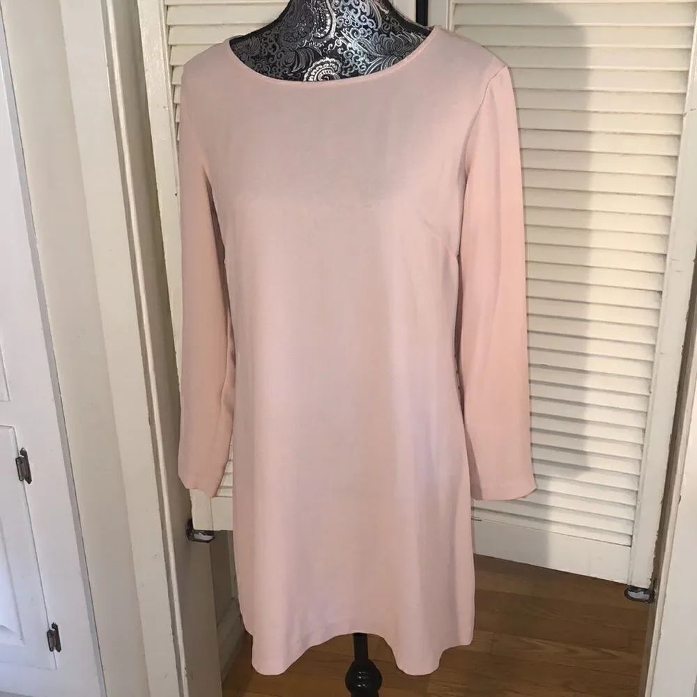 American Apparel pale pink Shift dress size large